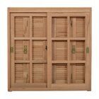 Janela Pantográfica Quadriculada Je121 Esel 120x120x14cm