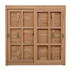 Janela Pantográfica Quadriculada Je121 Esel 120x120x14cm