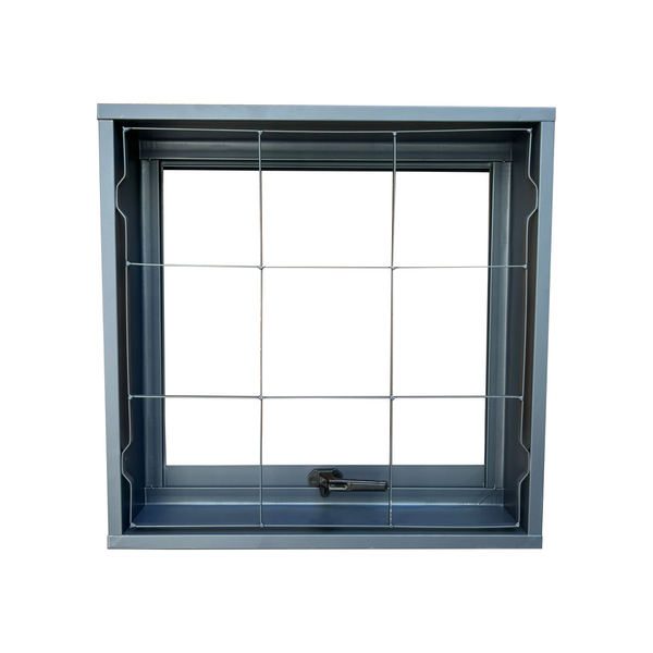 Janela Para Banheiro De Aço 60 X 60 X 6