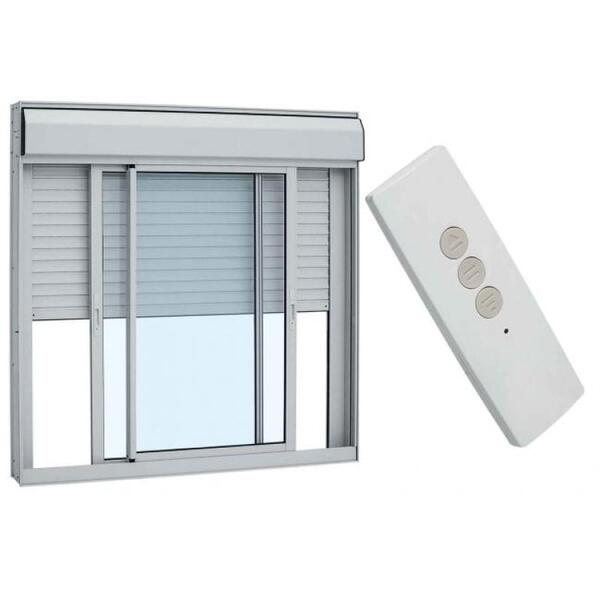 Janela Persiana Integrada Automática 220v Alumínio Branco - 1