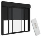 Janela Persiana Integrada Automática 220v Alumínio Preto - 12