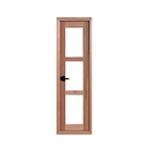 Janela Pivotante Madeira Marrom 1,10x0,40m Modelo EWK JP63 Rondosul