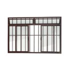 Janela Plus 4 Folhas Com Bandeira E Grade Vidro Liso 100cm X