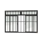 Janela Plus 4 Folhas Com Bandeira E Grade Vidro Liso 120cm X