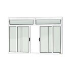 Janela Plus 4 Folhas Com Bandeira Vidro Liso 100cm X 120cm Br