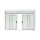 Janela Plus 4 Folhas Com Bandeira Vidro Liso 100cm X 200cm Br