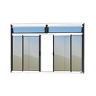 Janela Plus 4 Folhas Com Bandeira Vidro Reflex 100cm X 200cm