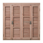 Janela Veneziana Sanfonado Madeira Eucalipto EWK 376 1,00x1,50m Rondosul