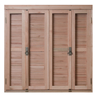 Janela Veneziana Sanfonado Madeira Eucalipto EWK 366 1,20x1,60m Rondosul