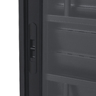 Janela Veneziana 3 Folhas 1,00x1,20m Alumínio Pintado Preto Grade Quadrada Linha Vivace Artens