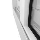 Janela Veneziana de Correr Alumínio Pintado Branco com Grade Metal 1,00x1,50m Linha Lucasa Ideale Ullian