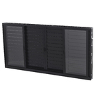 Janela Veneziana 6 Folhas 1,00x2,00m Alumínio Pintado Preto Linha Vivace Artens