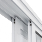 Janela Veneziana 3 Folhas 1,20x1,20m Alumínio Pintado Branco Linha Vivace Artens