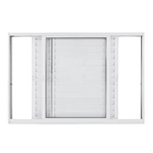 Janela Veneziana 3 Folhas 1,20x1,50m Alumínio Pintado Branco Linha Vivace Artens