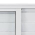 Janela Veneziana 3 Folhas 1,20x1,50m Alumínio Pintado Branco Linha Vivace Artens