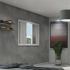 Janela Veneziana 6 Folhas 1,20x1,50m Alumínio Pintado Branco Linha Vivace Artens