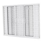 Janela Veneziana 6 Folhas 1,20x1,50m Alumínio Pintado Branco Grade Quadrada Linha Vivace Artens