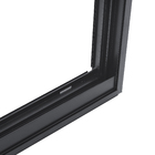 Janela Veneziana 3 Folhas 1,20x1,50m Alumínio Pintado Preto Linha Vivace Artens