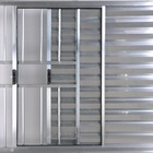 Janela Veneziana 3 Folhas 1,00(a) X 1,00(l) Com Grade Alumini