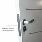 Janela Veneziana 3 Folhas 1,20x1,20 Alumínio Preto S/g