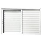 Janela Veneziana 3 Folhas Alumínio Branco 1.00 X 1.00 Linha 25