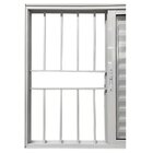 Janela Veneziana 3 Folhas Alumínio Branco 1.00 X 1.00 Linha 2