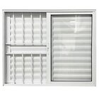 Janela Veneziana 3 Folhas Alumínio Branco 1.00 X 1.50 Linha 2