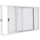 Janela Veneziana 3 Folhas Alumínio Branco Modular - Dc 120 X