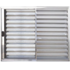 Janela Veneziana 3 Folhas Alumínio Brilhante Modular - Dc 100