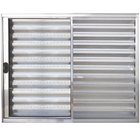 Janela Veneziana 3 Folhas Alumínio Brilhante Modular - Dc 120