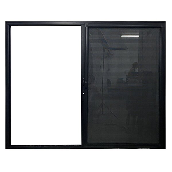 Janela Veneziana 3 Folhas Com Tela Mosqueteira Linha 25 100x1