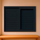 Janela Veneziana 3 Folhas Vidro Temperado 6mm 1,50x1,20m Fábr