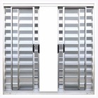 Janela Veneziana 6 Folhas 1,00(a) X 1,20(l) Sem Grade Alumini