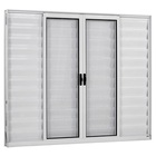 Janela Veneziana 6 Folhas 1,00(a) X 2,00(l) Sem Grade Alumini