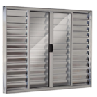 Janela Veneziana 6 Folhas 1,20x1,50 Alumínio Brilhante S/g