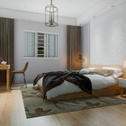 Janela Veneziana 6 Folhas 1,50m X 1m Com Grade Horizontal Em