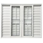 Janela Veneziana 6 Folhas Alumínio Branco 1.00 X 1.00 Linha 2