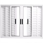 Janela Veneziana 6 Folhas Alumínio Branco 1.00 X 1.50 Linha 25