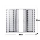 Janela Veneziana 6 Folhas Alumínio Branco 1.20 X 1.50 Modular