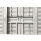 Janela Veneziana 6 Folhas Alumínio Branco 1.20 X 2.00 Linha 2