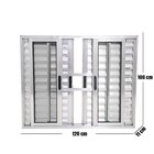 Janela Veneziana 6 Folhas Alumínio Brilhante 1.00 X 1.20 Linh