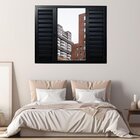 Janela Veneziana 6 Folhas Alumínio Preto Linha Veneza Medidas