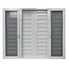 Janela Veneziana 6 Folhas Com Tela Mosqueteira Linha 25 120x2