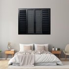 Janela Veneziana 6 Folhas Com Tela Mosquiteira Aluminio 100cm