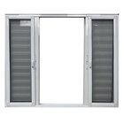 Janela Veneziana 6 Folhas Com Tela Mosquiteira Linha 25 Branc