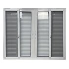 Janela Veneziana 6 Folhas Com Tela Mosquiteira Linha 25 Branc