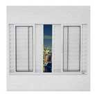 Janela Veneziana 6 Folhas Em Alumínio 120 X 150 X 8,4 Cm Bran