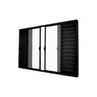 Janela Veneziana Abertura Central 6 Folhas Vidro Liso 100x120