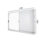 Janela Veneziana Abertura Direita Exclusiva 3 Folhas Vidro Li