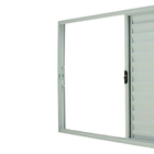 Janela de Alumínio Veneziana 3 Folhas 100x150cm com Vidro 3mm Classic CRV Branca